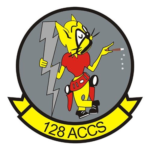 128th Airborne Command and Control Squadron insignia