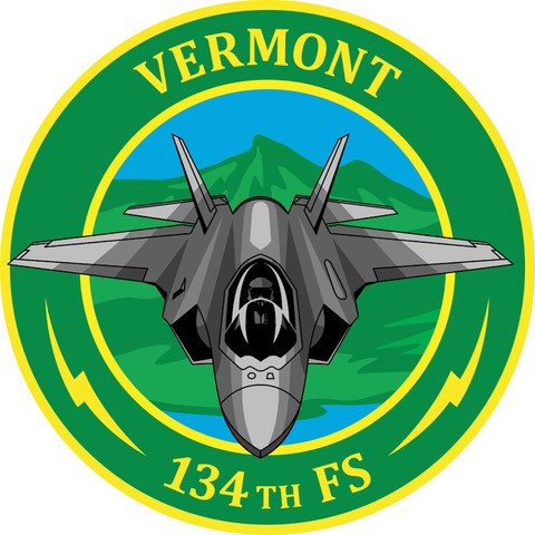 134th Fighter Squadron insignia
