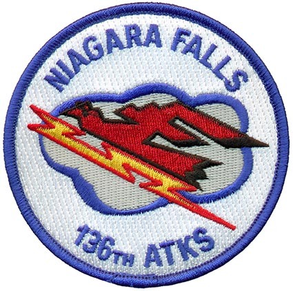 136th Attack Squadron insignia