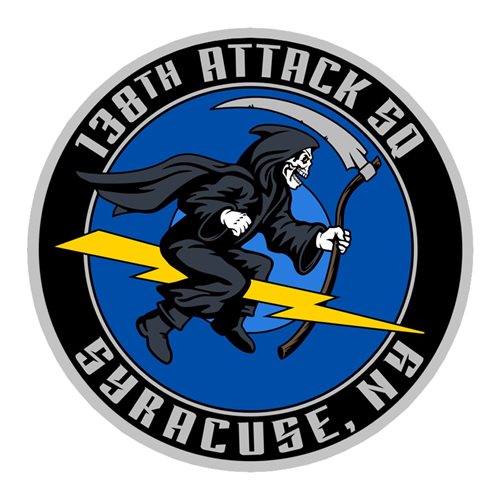 138th Attack Squadron insignia