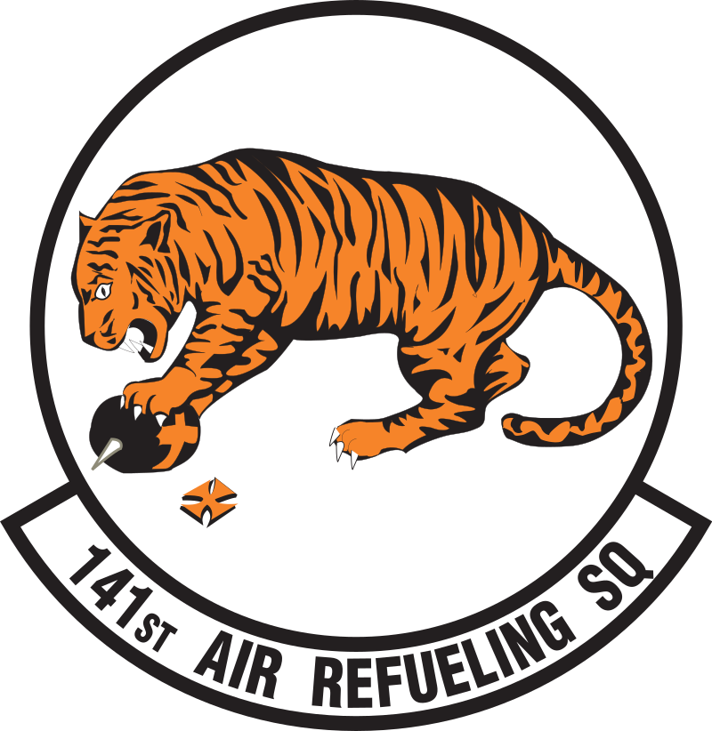 141st Air Refueling Squadron insignia