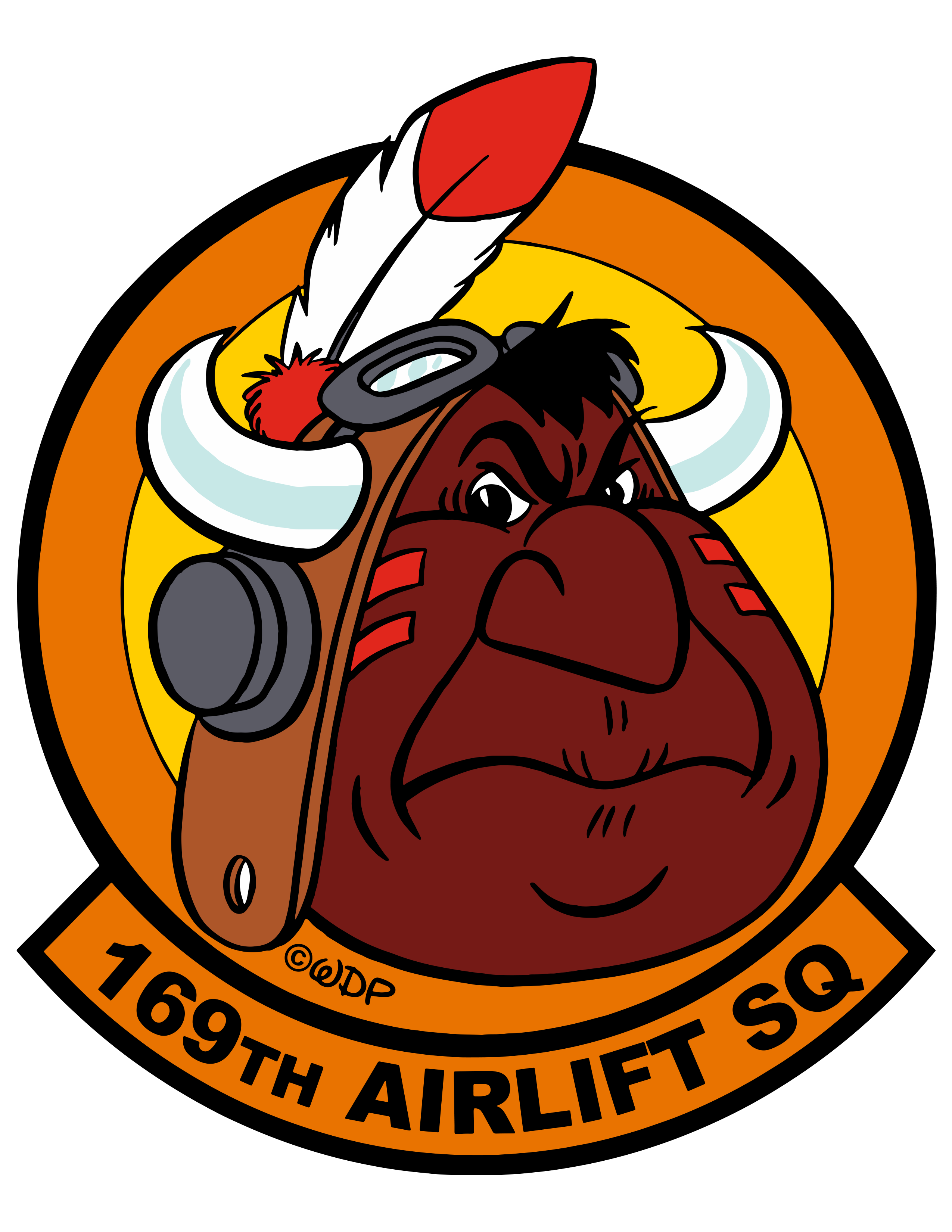 169th Airlift Squadron insignia