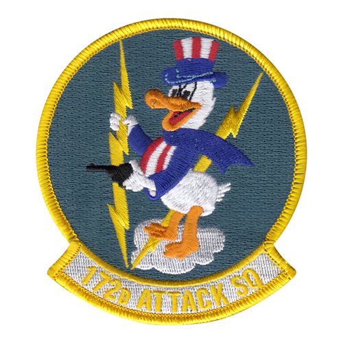172nd Attack Squadron insignia