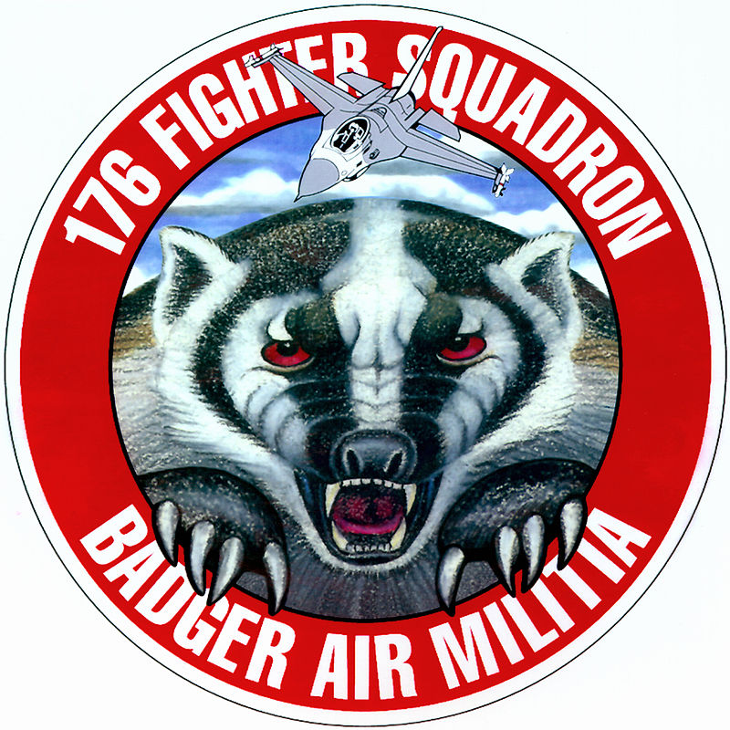 176th Fighter Squadron insignia