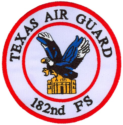 182nd Fighter Squadron insignia