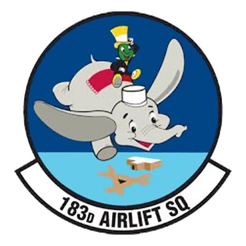 183rd Airlift Squadron insignia