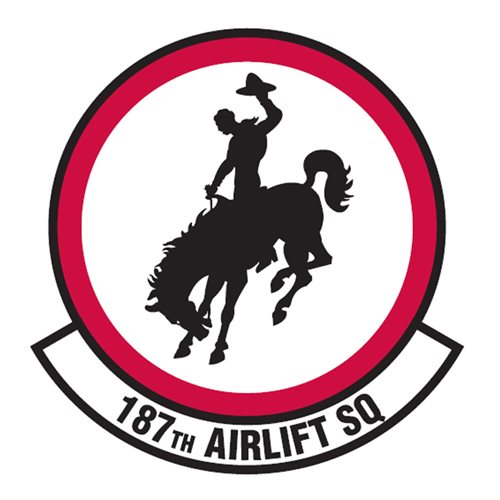 187th Airlift Squadron insignia