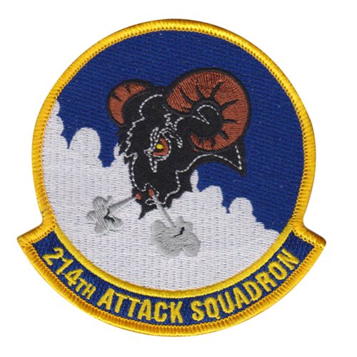 214th Attack Squadron insignia
