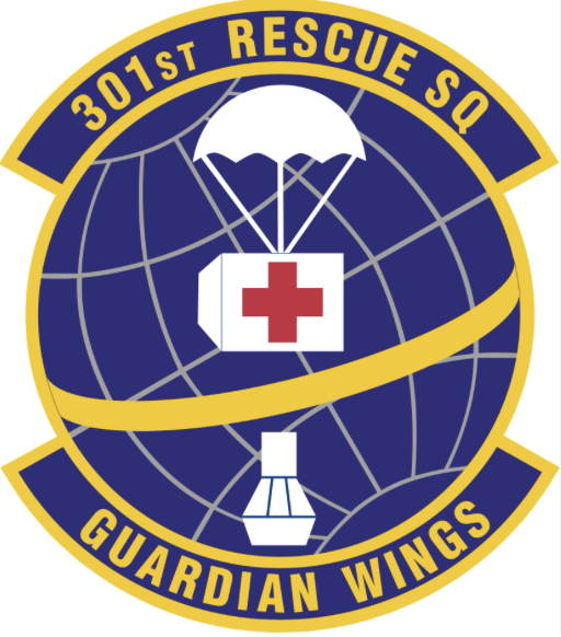 301st Rescue Squadron insignia