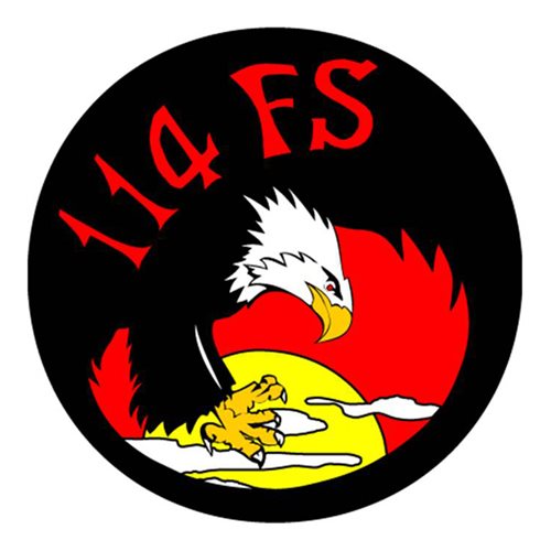 114th Fighter Squadron insignia