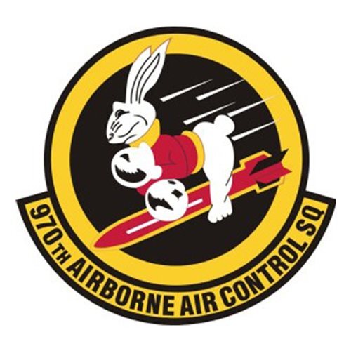 970th Airborne Air Control Squadron insignia