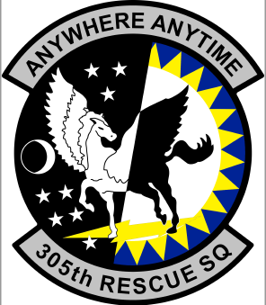 305th Rescue Squadron insignia