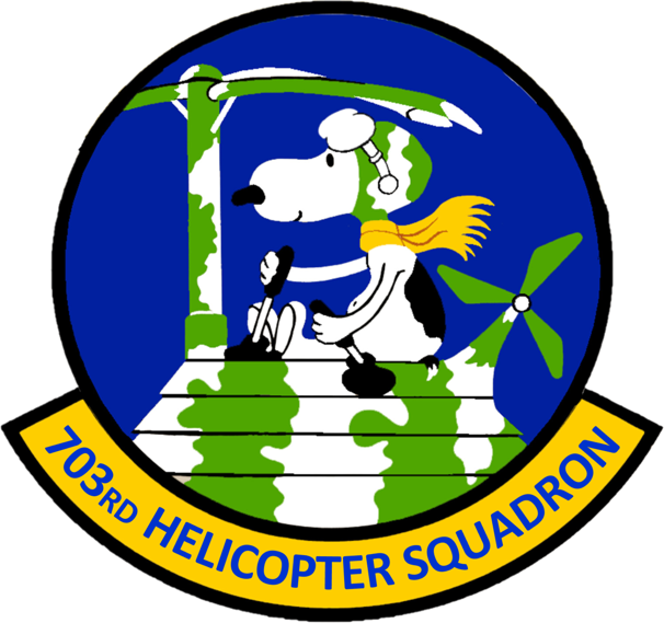 703rd Helicopter Squadron insignia