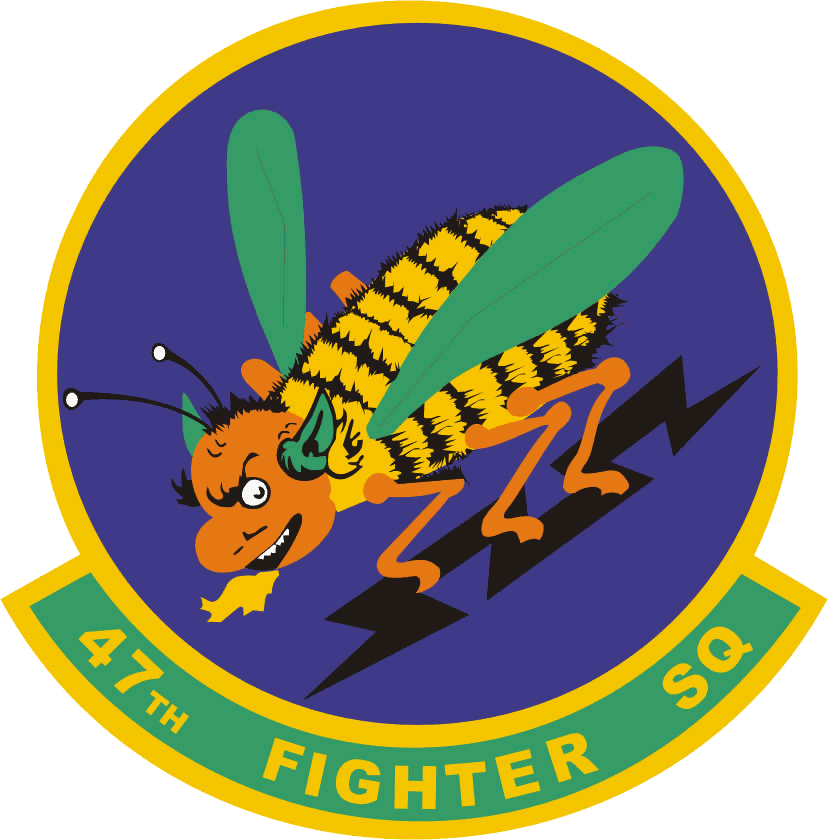 47th Fighter Squadron insignia