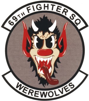 69th Fighter Squadron insignia
