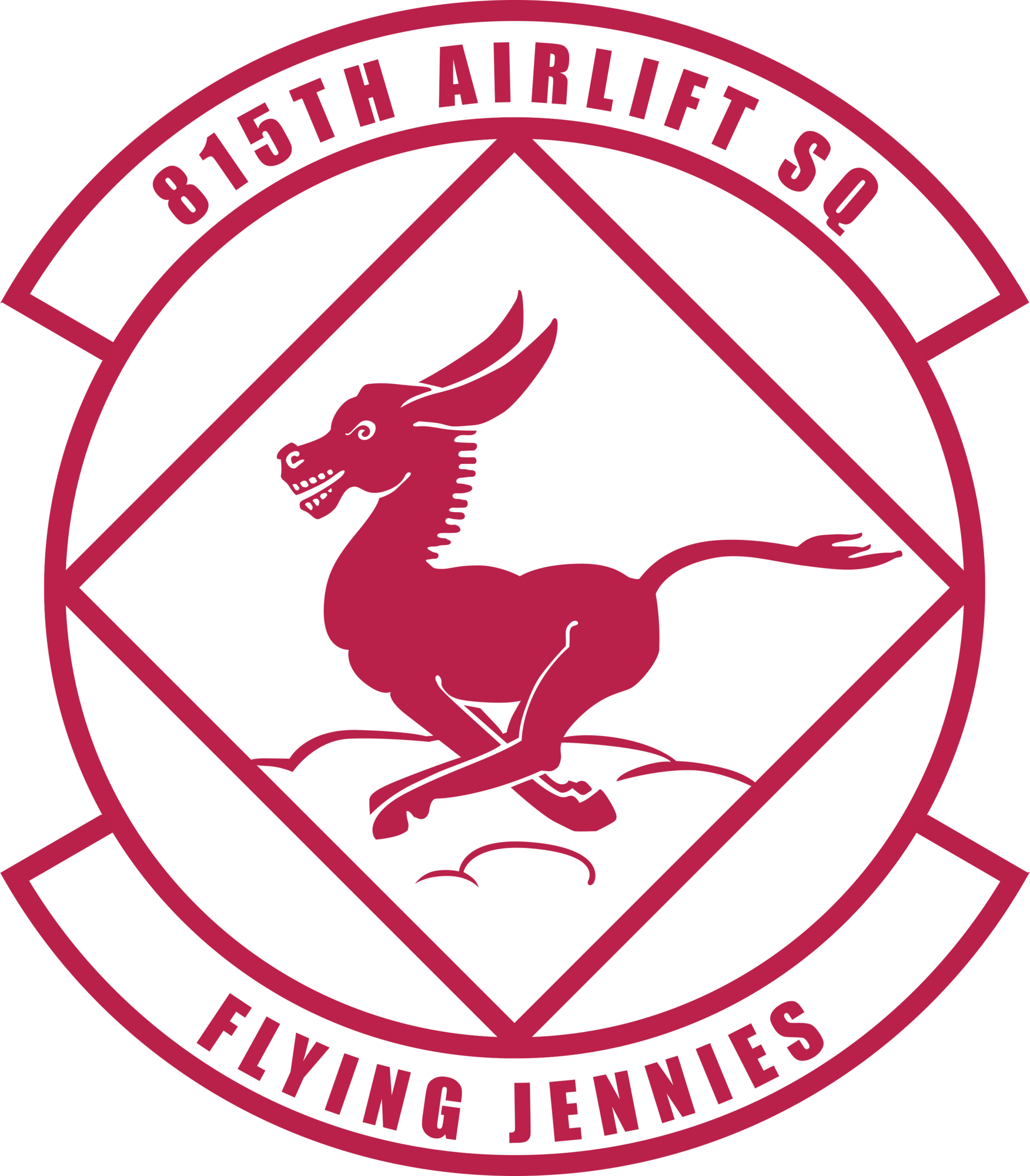 815th Airlift Squadron insignia